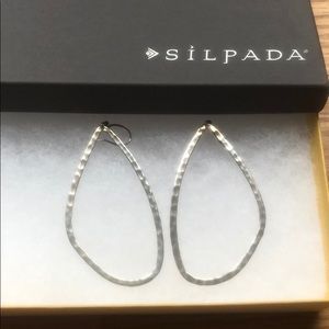 Silpada Hammered Sterling Silver Earrings